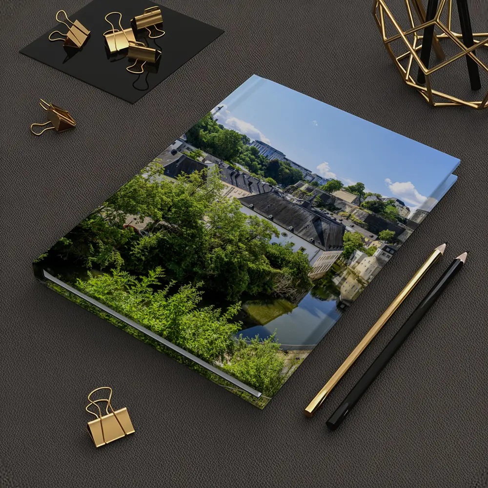 Luxembourg City Grund District River View – Notebooks