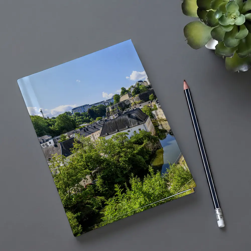 Luxembourg City Grund District River View – Notebooks