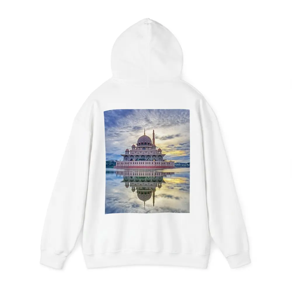 Putra Mosque Reflection Dramatic Cloudy Sky – Hoodies