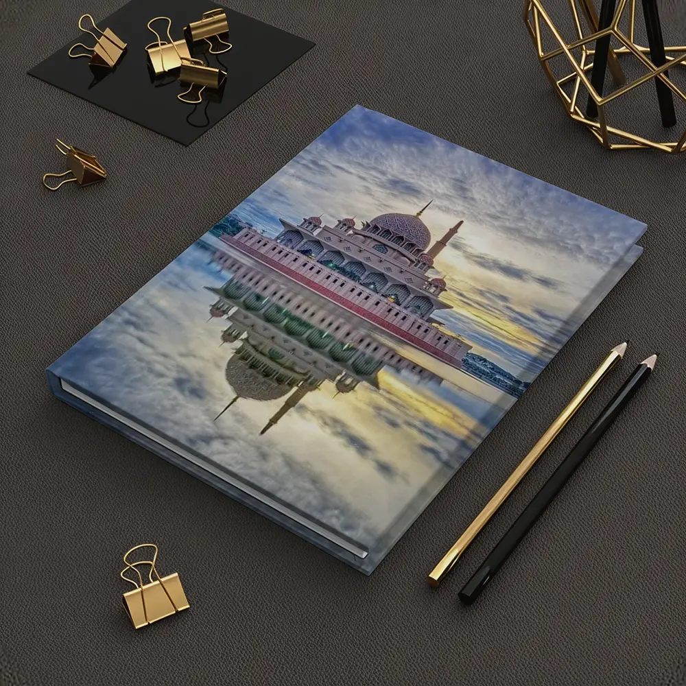 Putra Mosque Reflection Dramatic Cloudy Sky – Notebooks