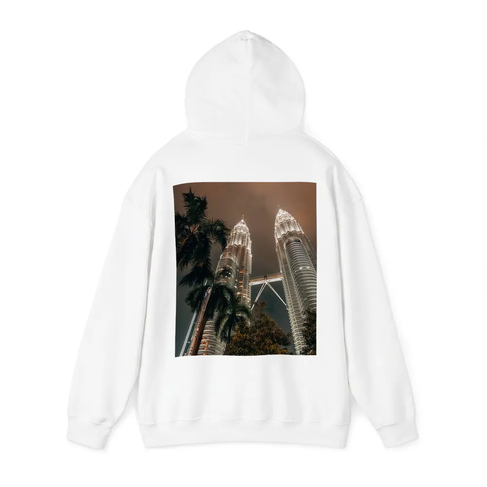 Petronas Twin Towers Kuala Lumpur Night Sky – Hoodies