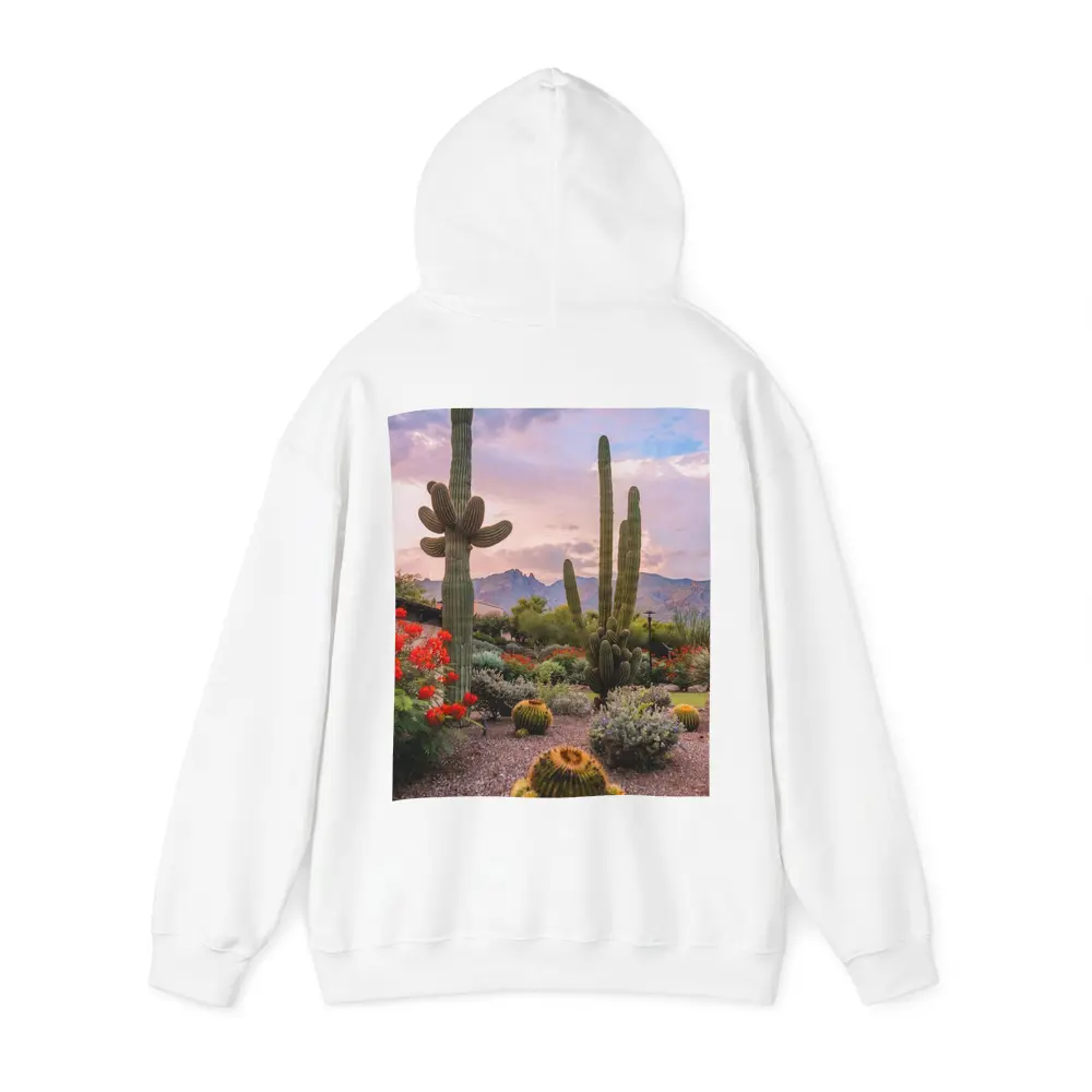 Saguaro Cactus Garden Sunset Mountain Desert – Hoodies