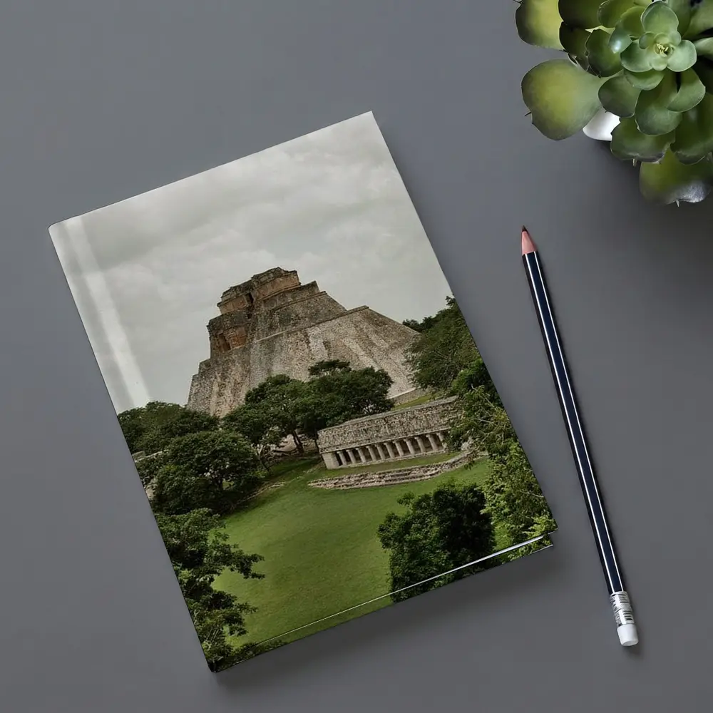 Mayan Pyramid Uxmal Ancient Ruins Mexico – Notebooks