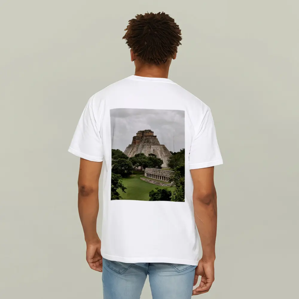 Mayan Pyramid Uxmal Ancient Ruins Mexico – T-Shirts