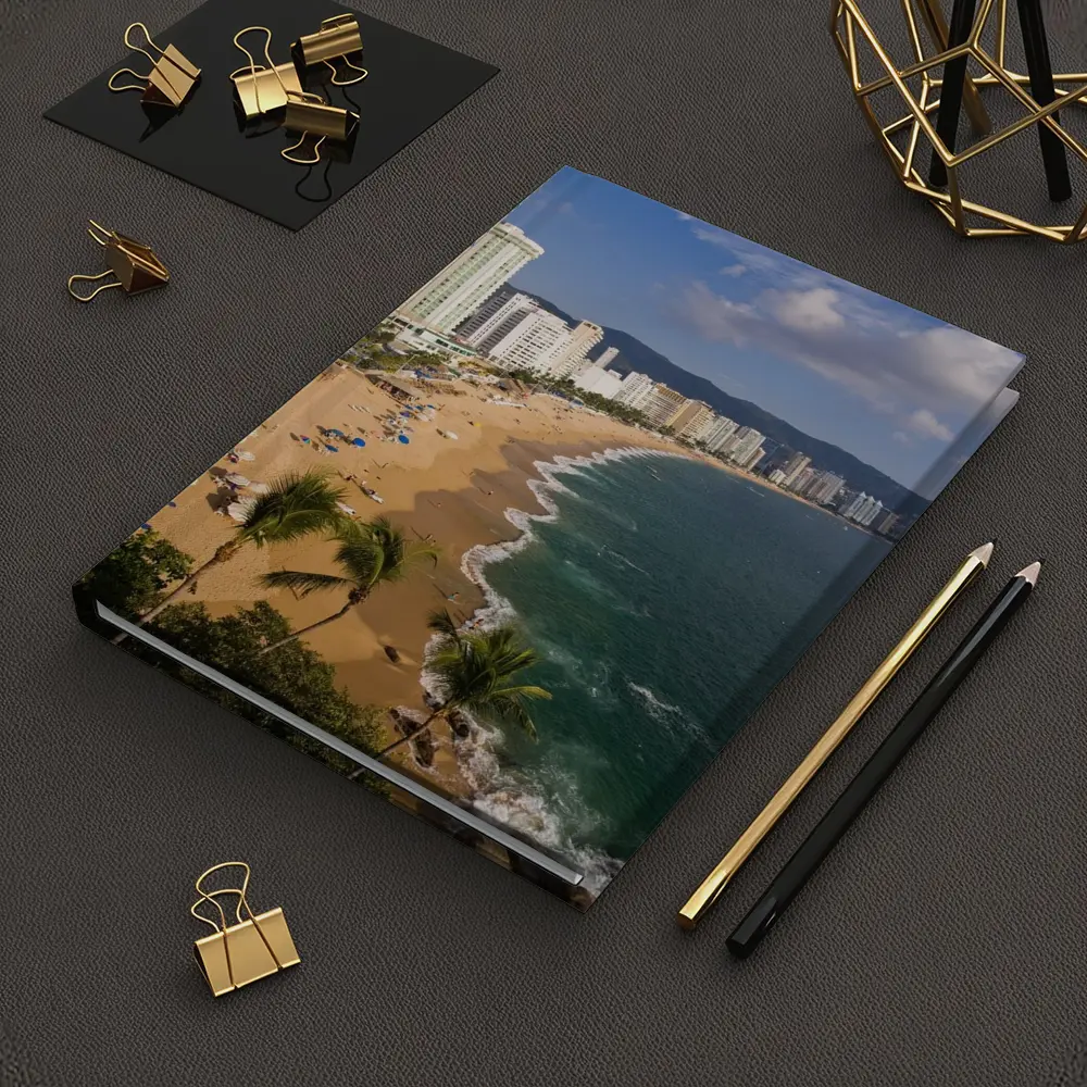 Acapulco Beach Skyline Coastal City View – Notebooks