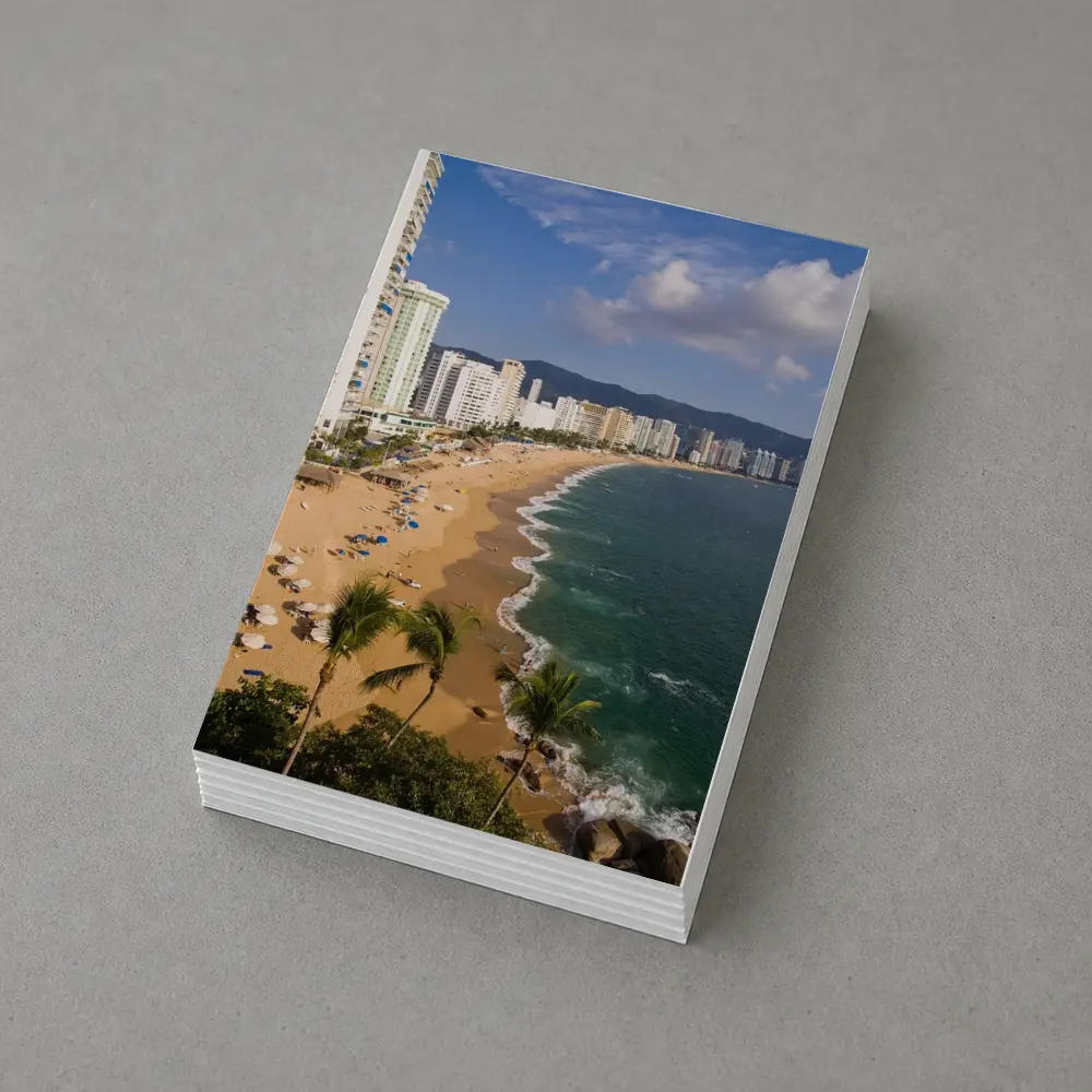 Acapulco Beach Skyline Coastal City View – Postcards