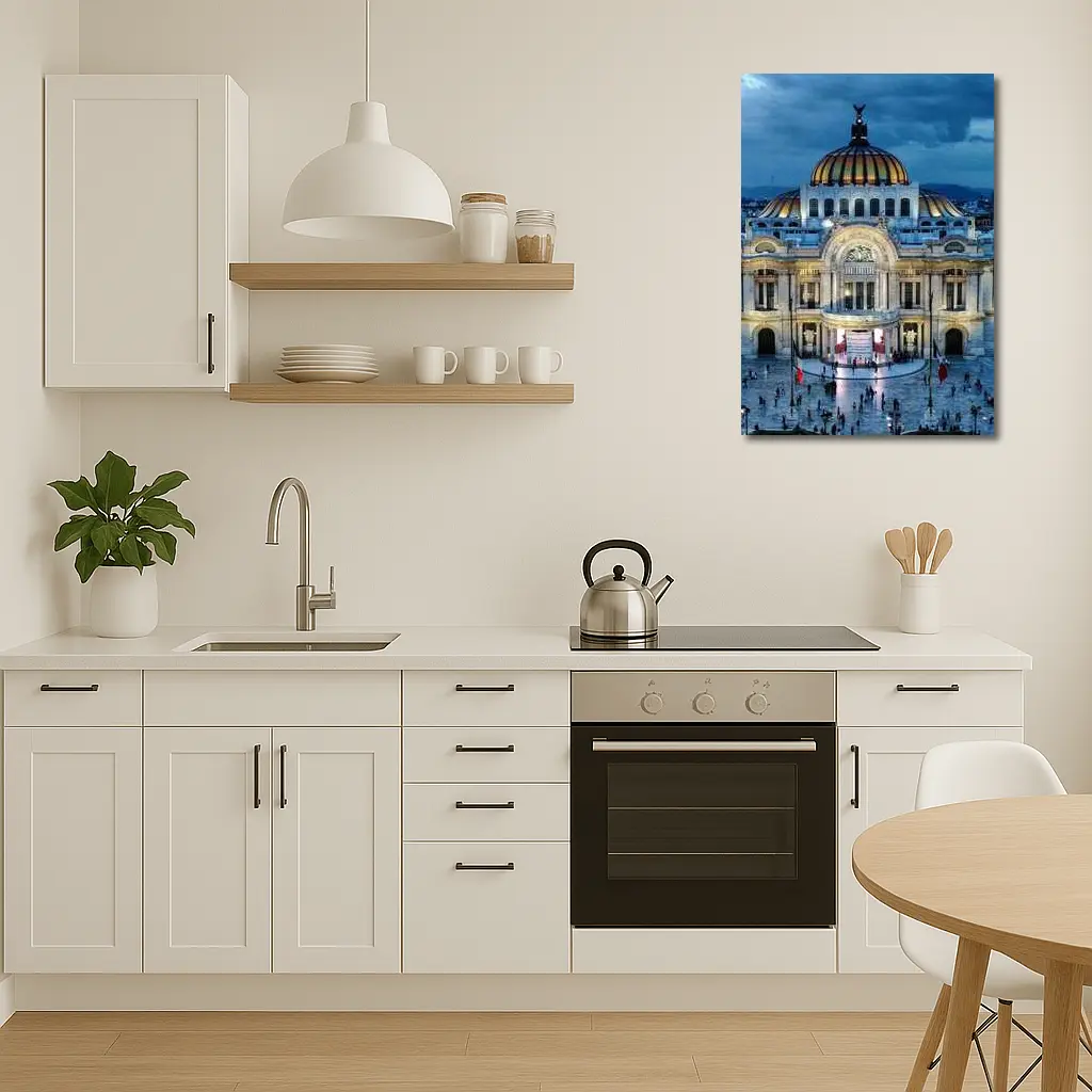 Palacio de Bellas Artes Mexico City Night – Wall Art