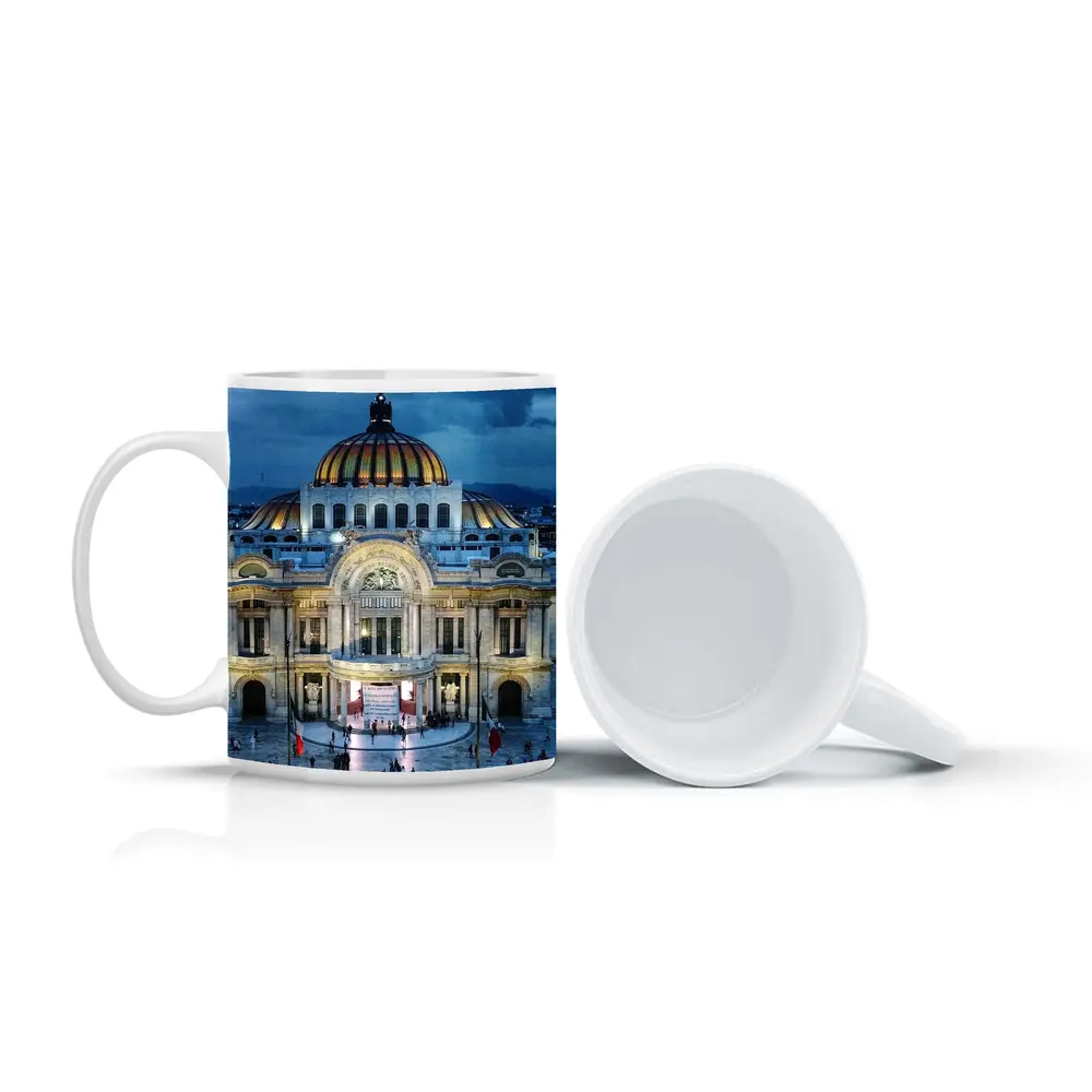 Palacio de Bellas Artes Mexico City Night – Mugs