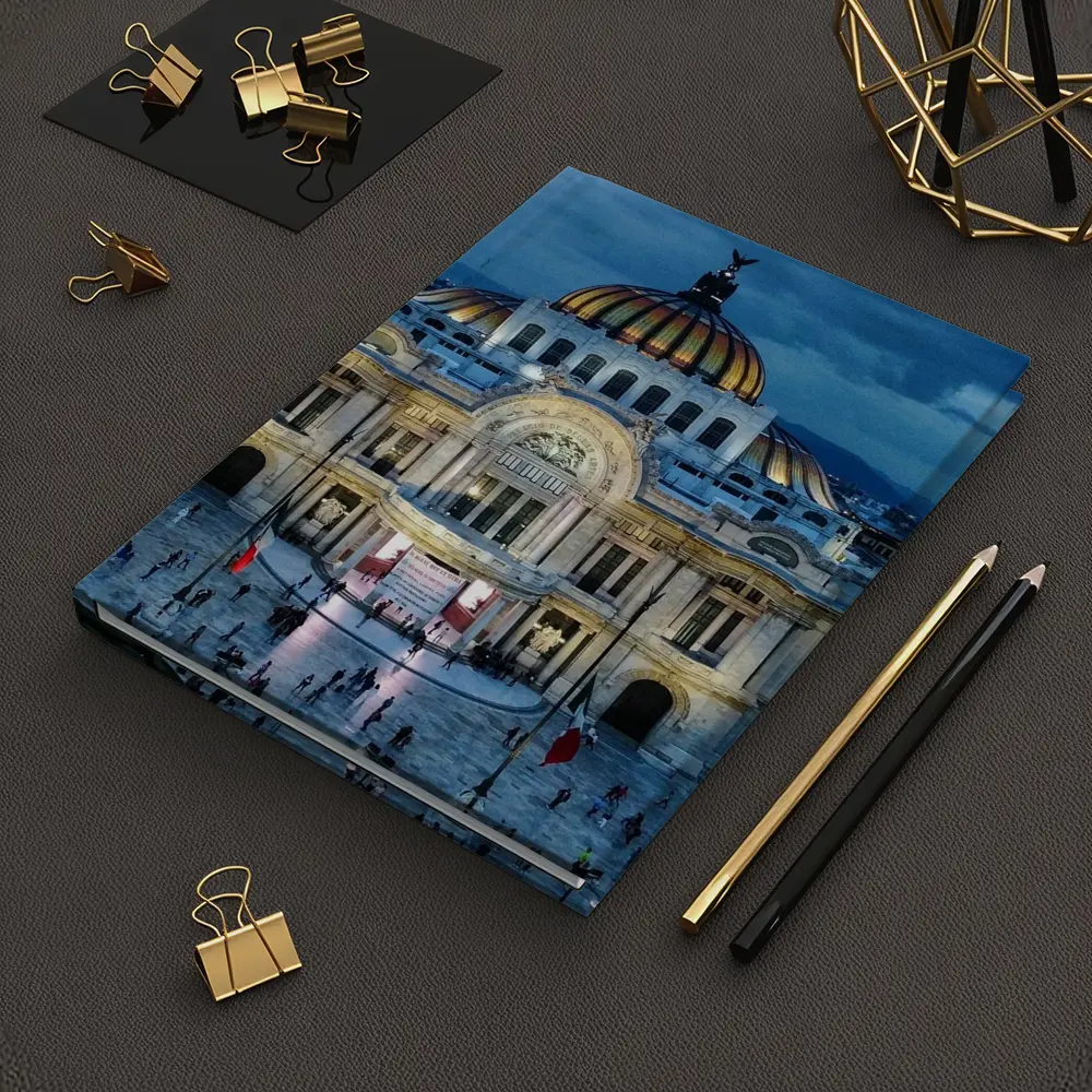 Palacio de Bellas Artes Mexico City Night – Notebooks