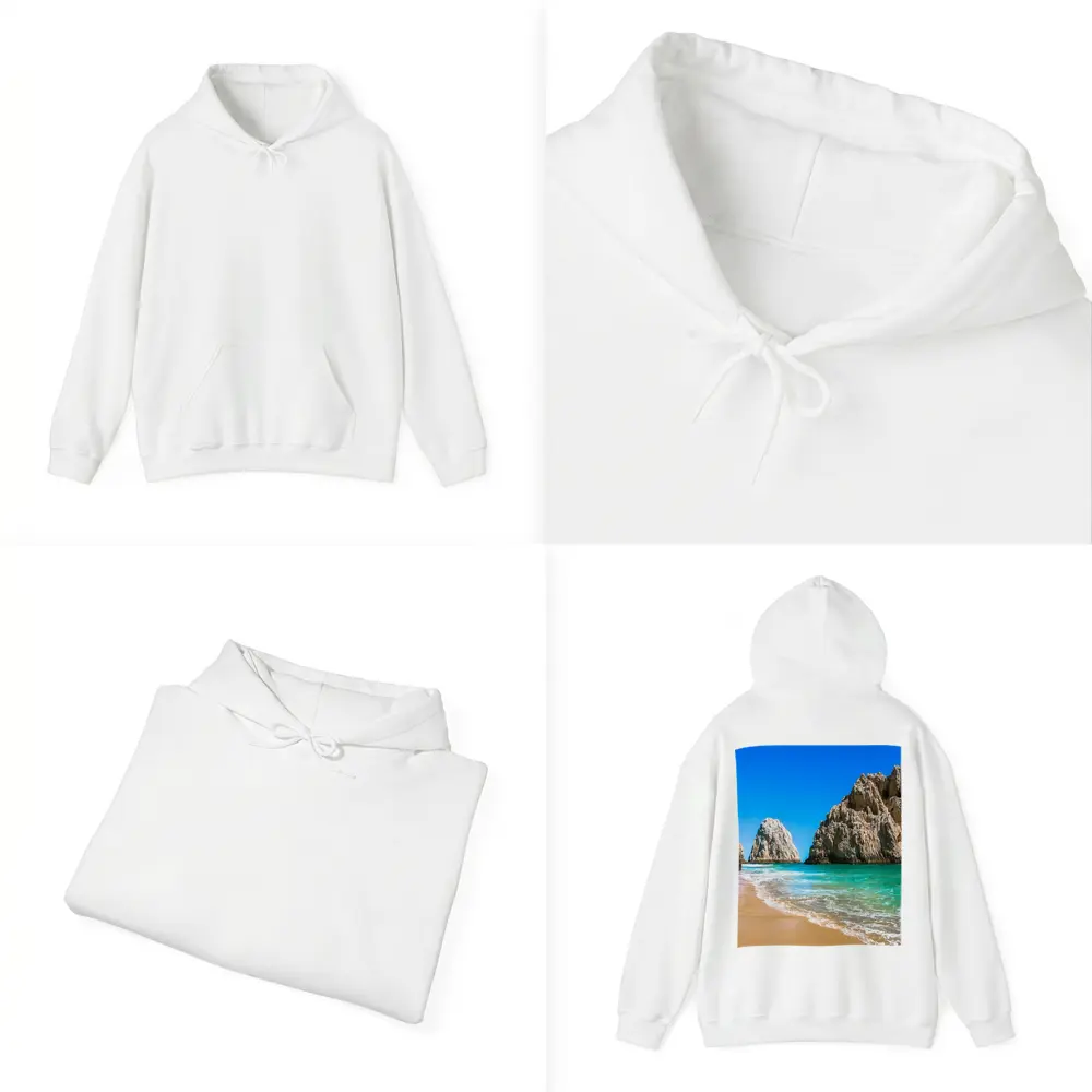 Cabo San Lucas Rocky Beach Clear Sky – Hoodies