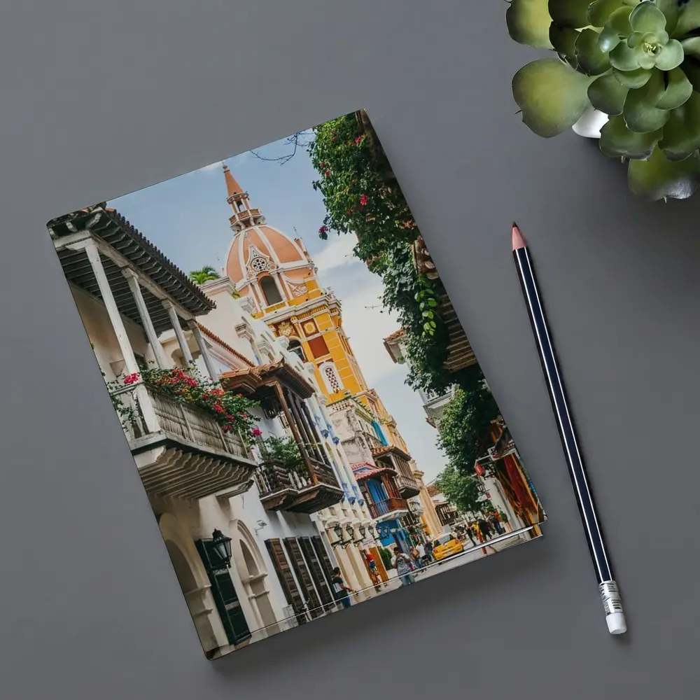 Cartagena Old Town Cathedral Street Colombia – Notebooks