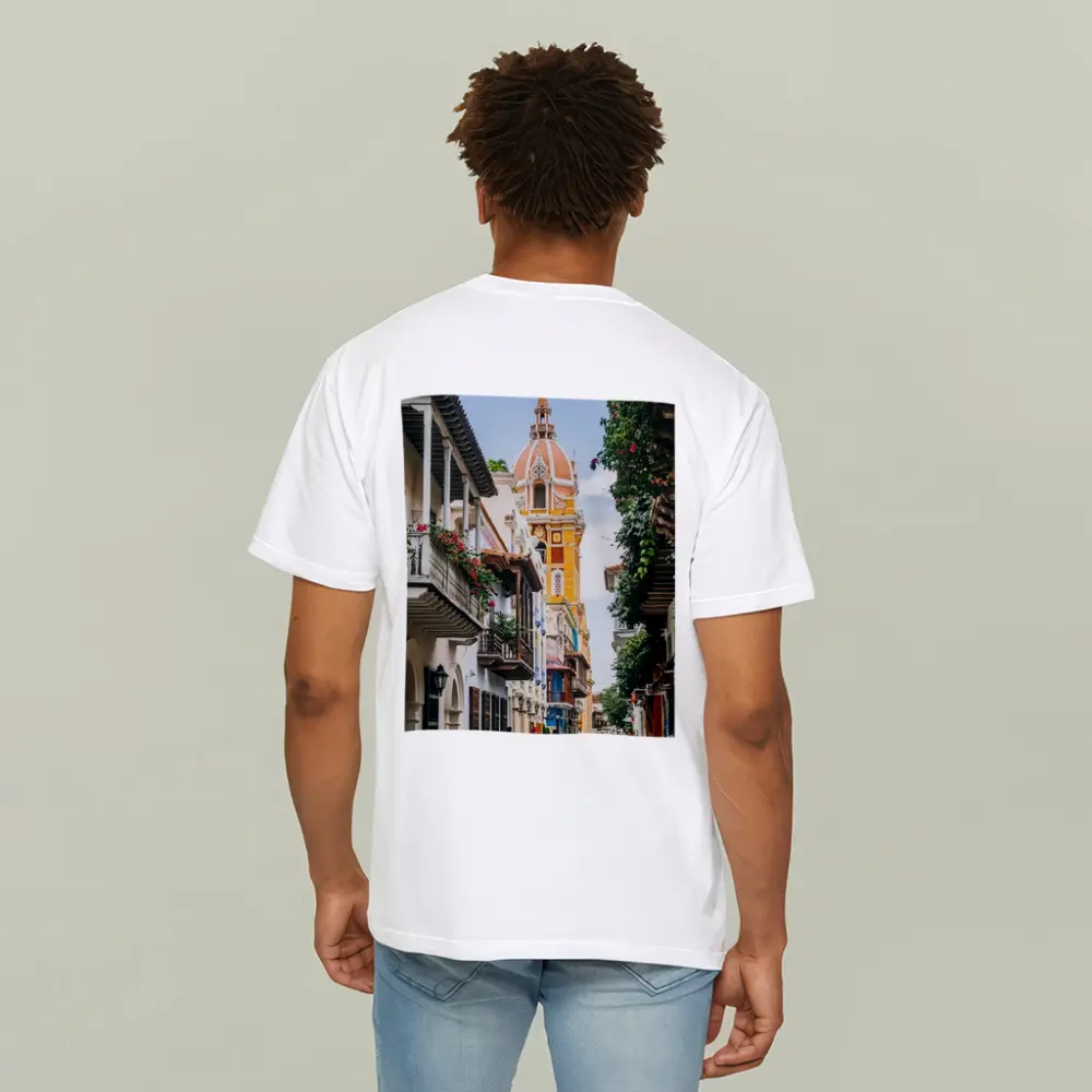 Cartagena Old Town Cathedral Street Colombia – T-Shirts
