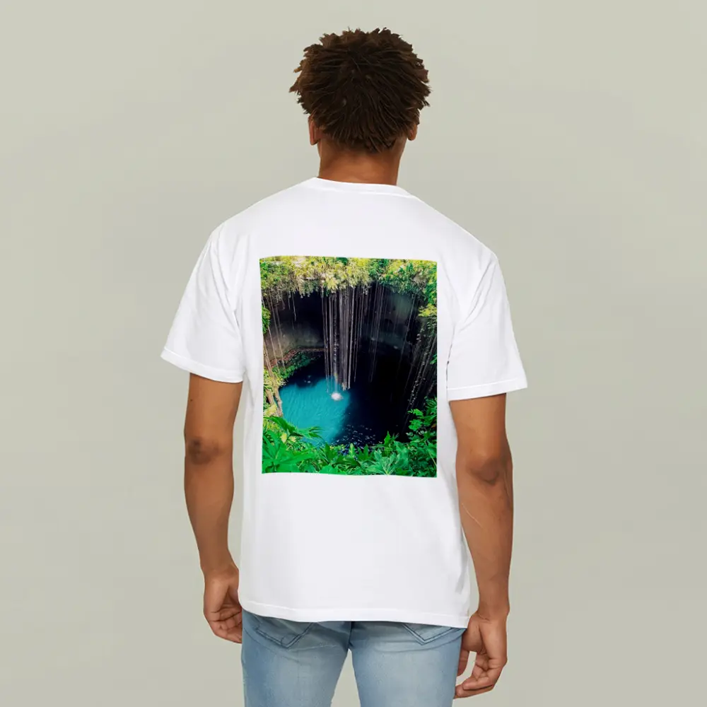 Ik Kil Cenote Turquoise Water Mexico Jungle – T-Shirts