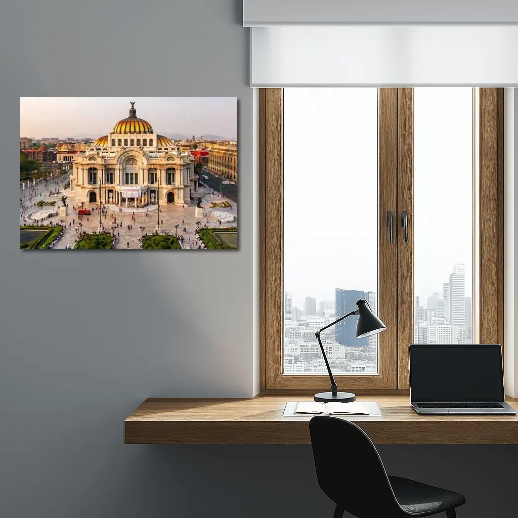 Palacio de Bellas Artes Mexico City Skyline – Wall Art
