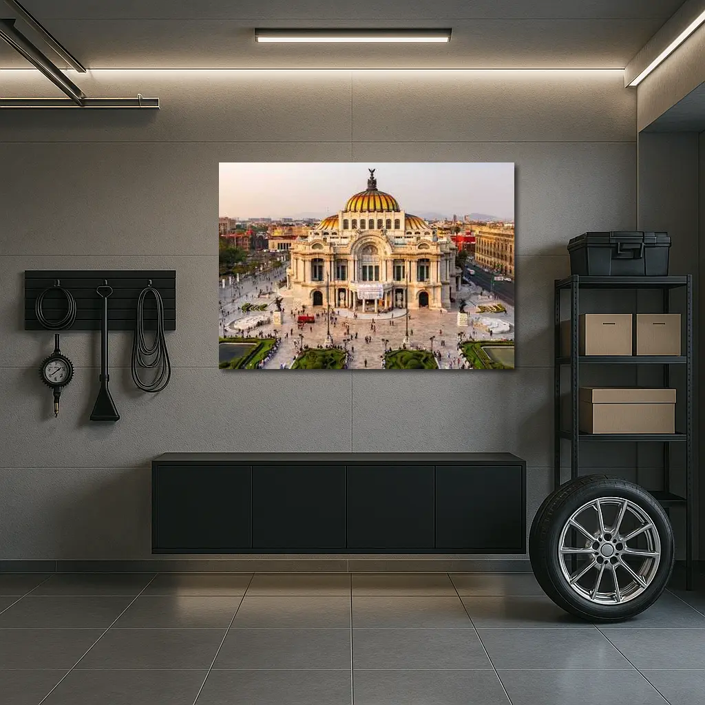 Palacio de Bellas Artes Mexico City Skyline – Wall Art