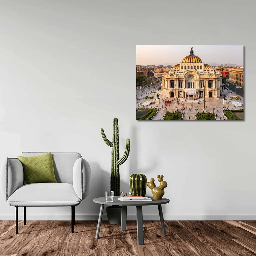 Palacio de Bellas Artes Mexico City Skyline – Wall Art