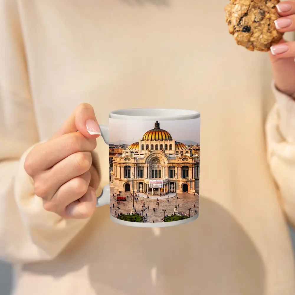 Palacio de Bellas Artes Mexico City Skyline – Mugs