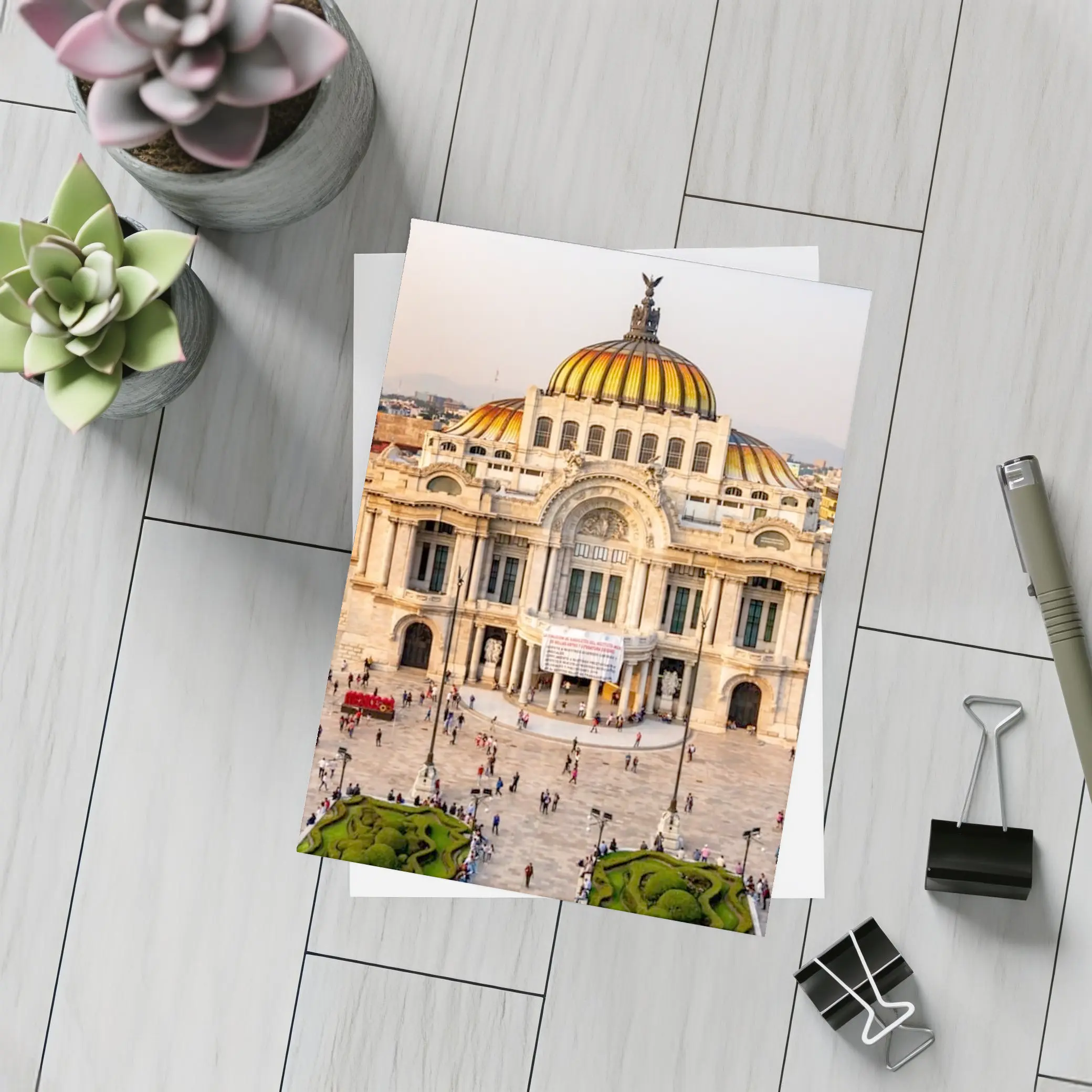 Palacio de Bellas Artes Mexico City Skyline – Postcards