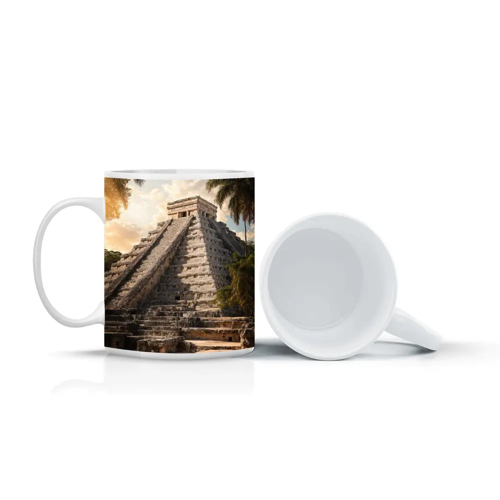 Chichen Itza Pyramid Ancient Mayan Ruins – Mugs