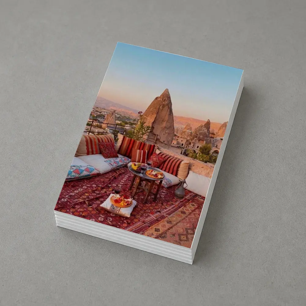 Cappadocia Rooftop Terrace Fairy Chimneys Turkey – Postcards