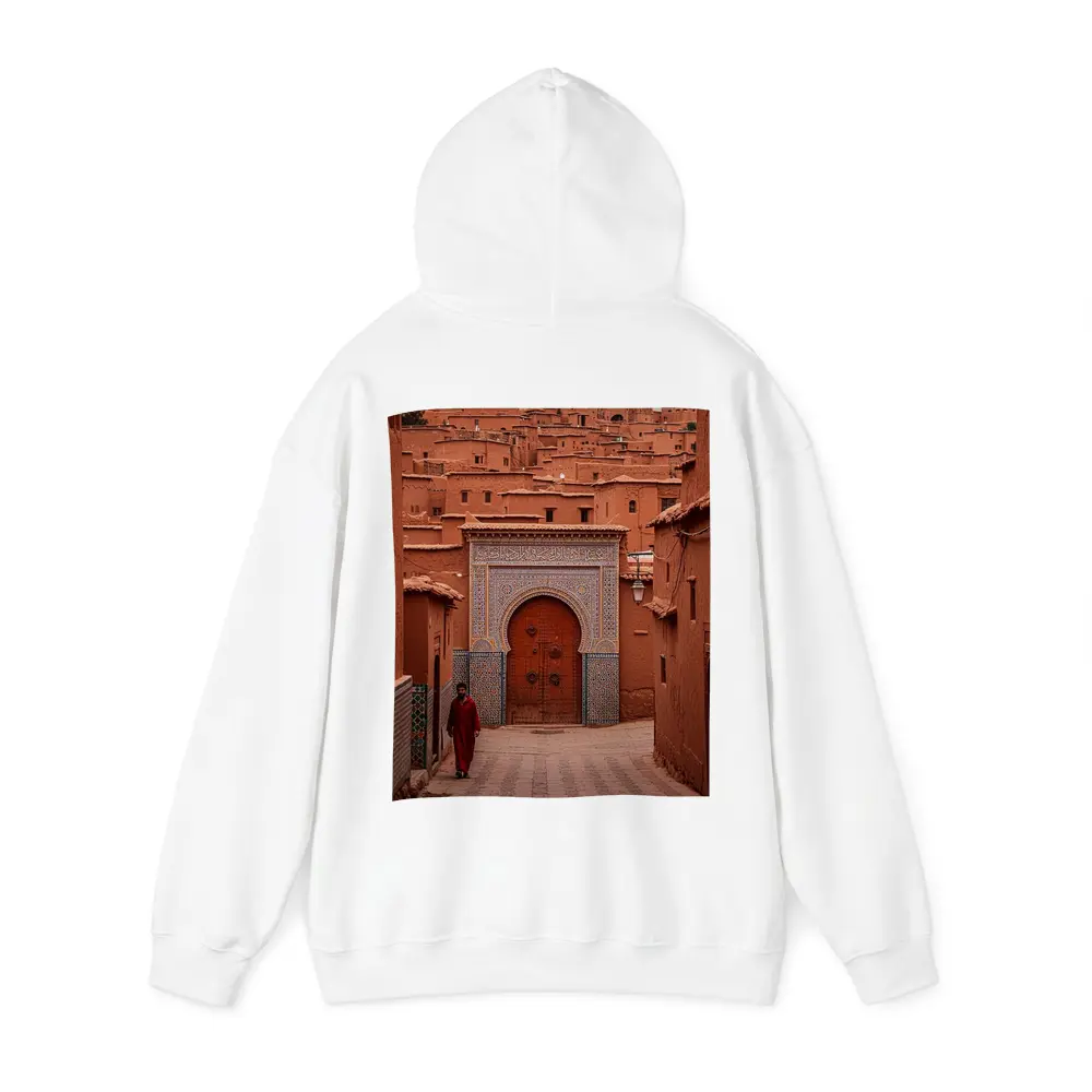 Moroccan Medina Red Clay Village Gate – Hoodies