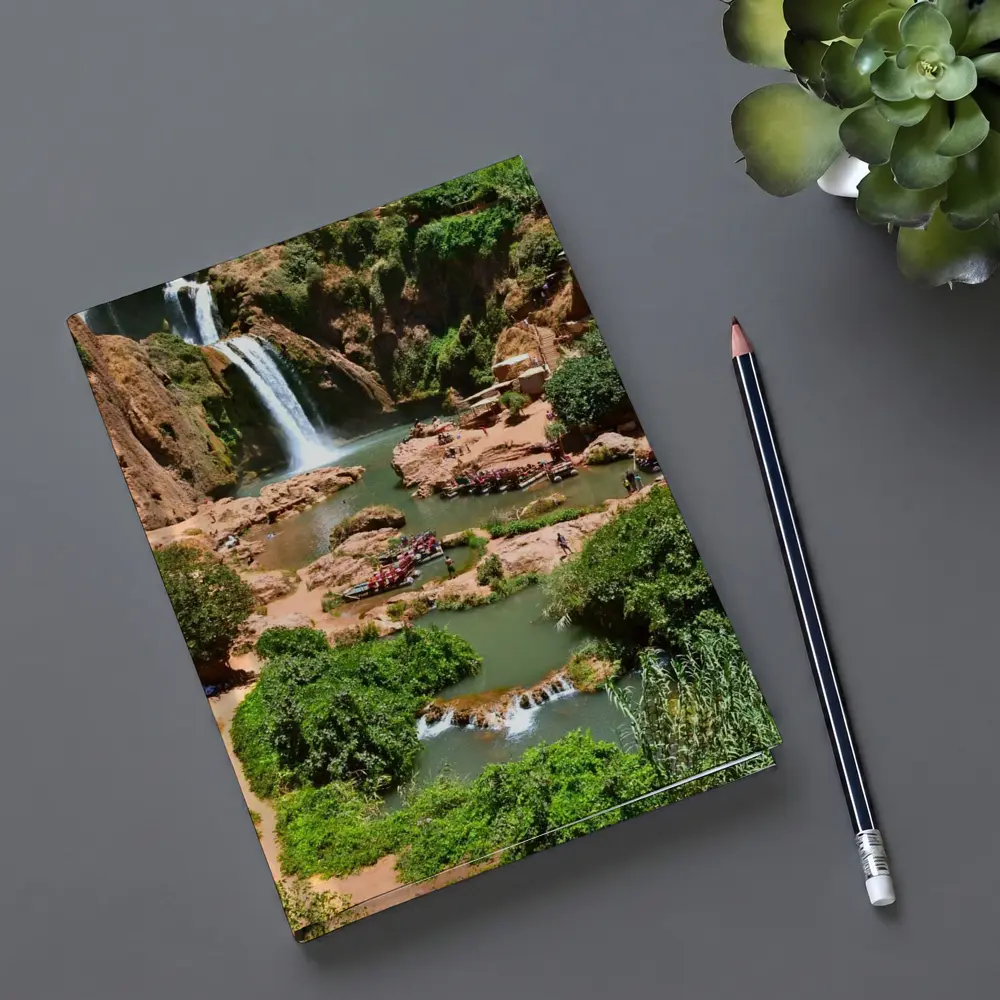 Ouzoud Waterfalls Morocco Red Rock Gorge – Notebooks