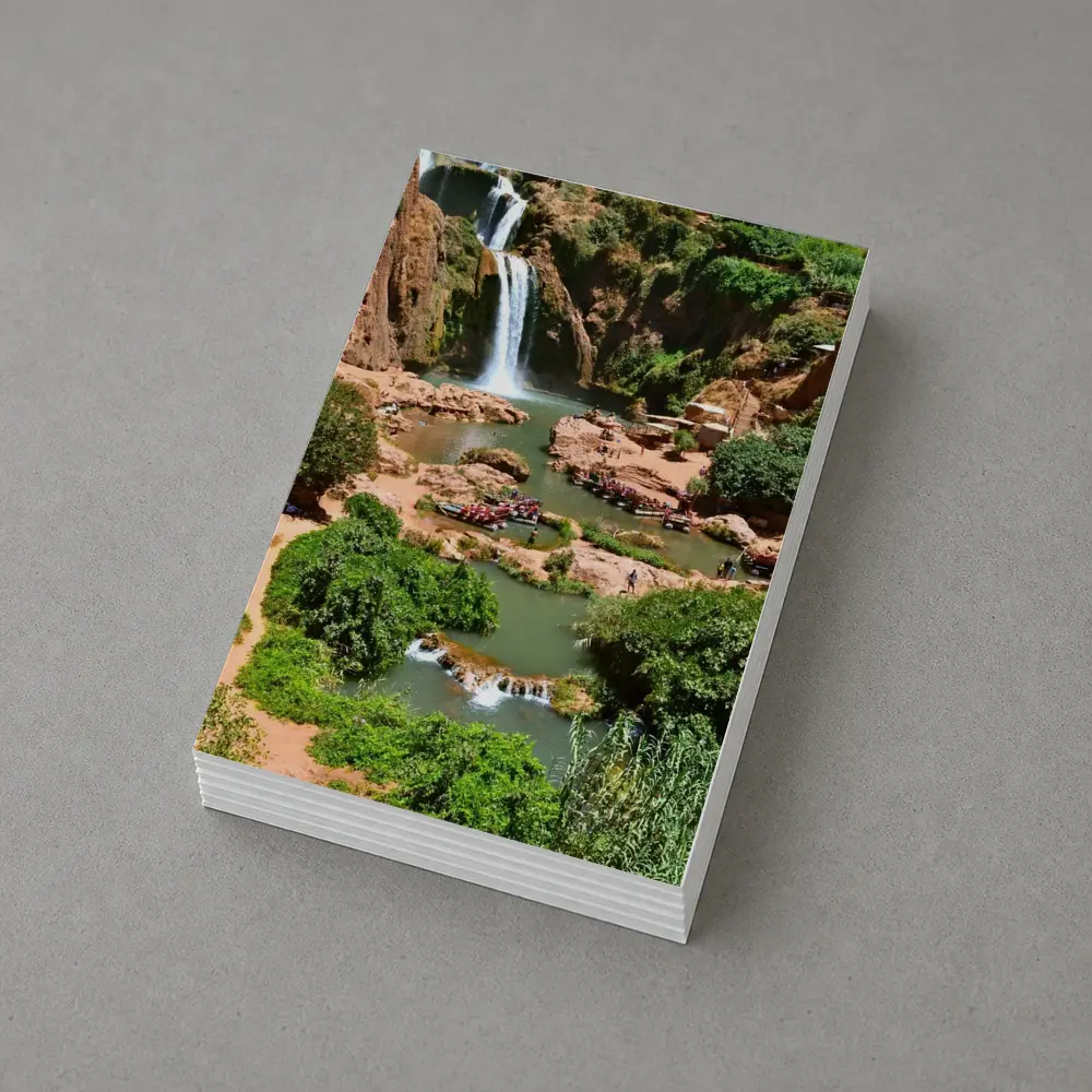Ouzoud Waterfalls Morocco Red Rock Gorge – Postcards