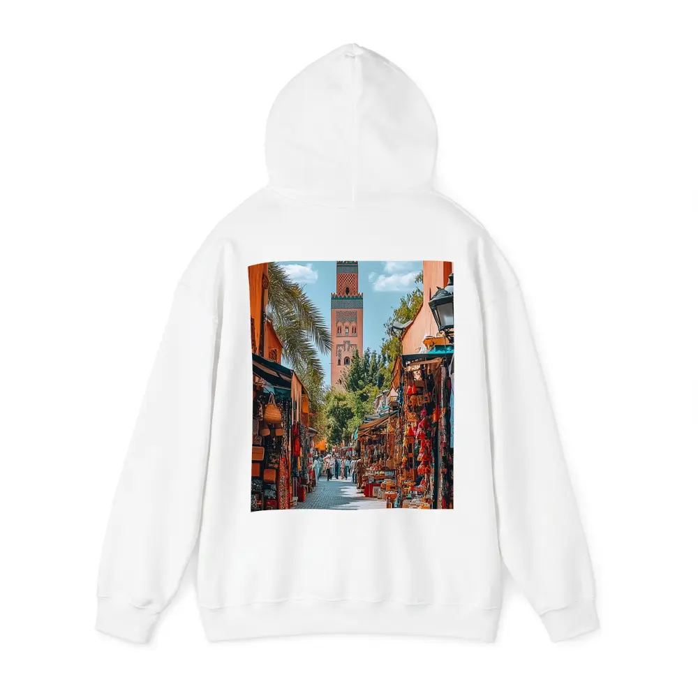 Marrakech Market Street Koutoubia Mosque Morocco – Hoodies