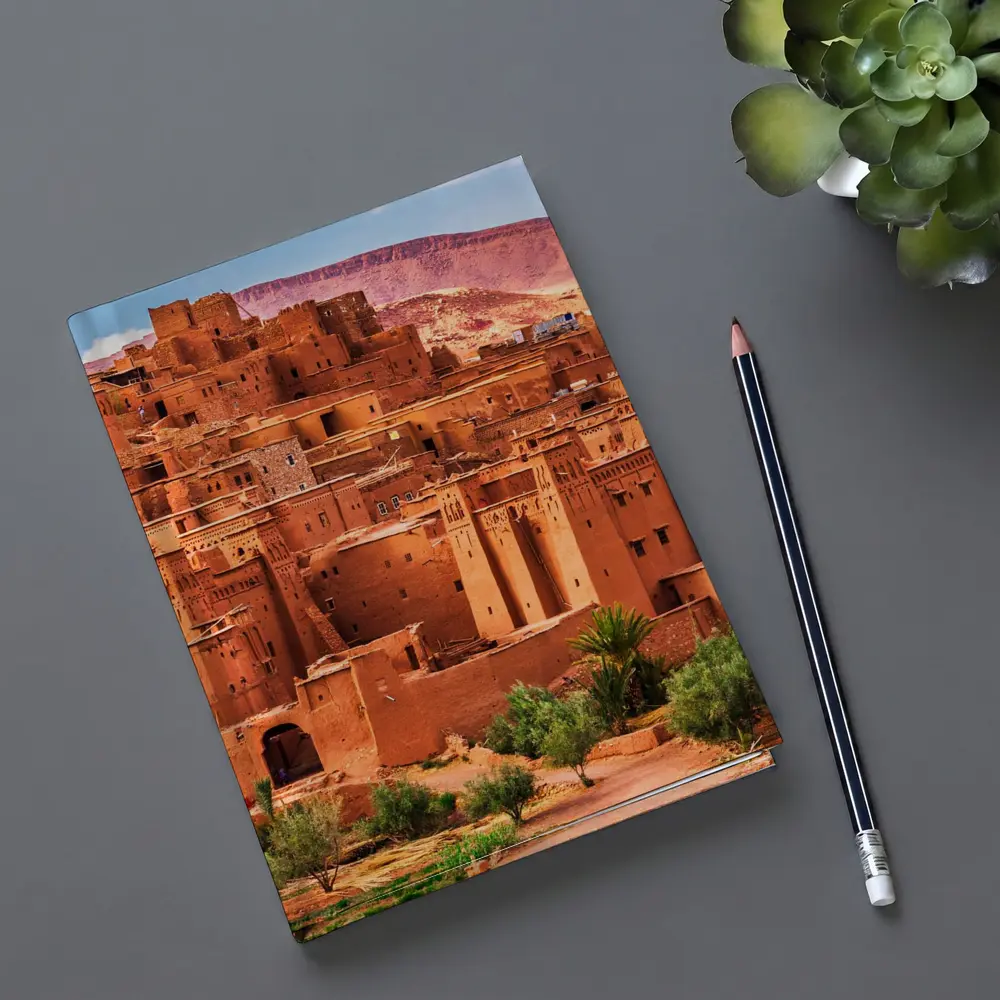 Ait Benhaddou Ancient Kasbah Morocco Desert – Notebooks