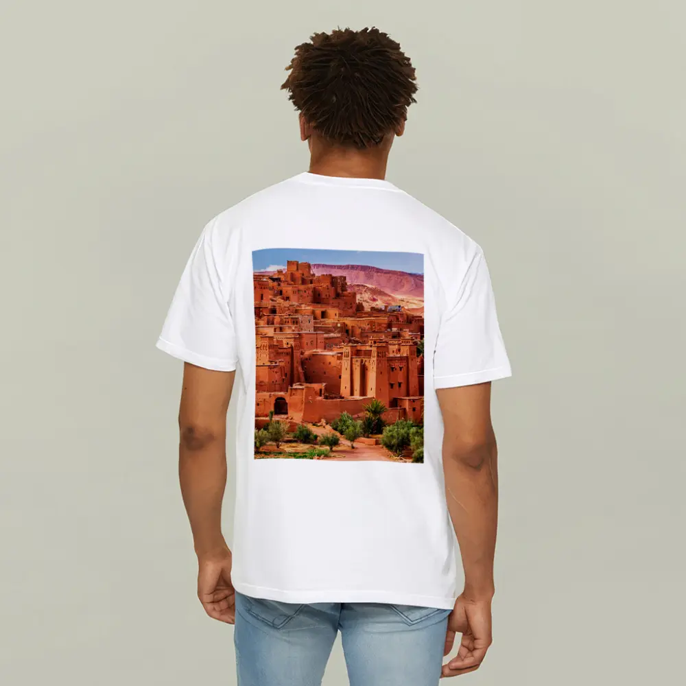 Ait Benhaddou Ancient Kasbah Morocco Desert – T-Shirts