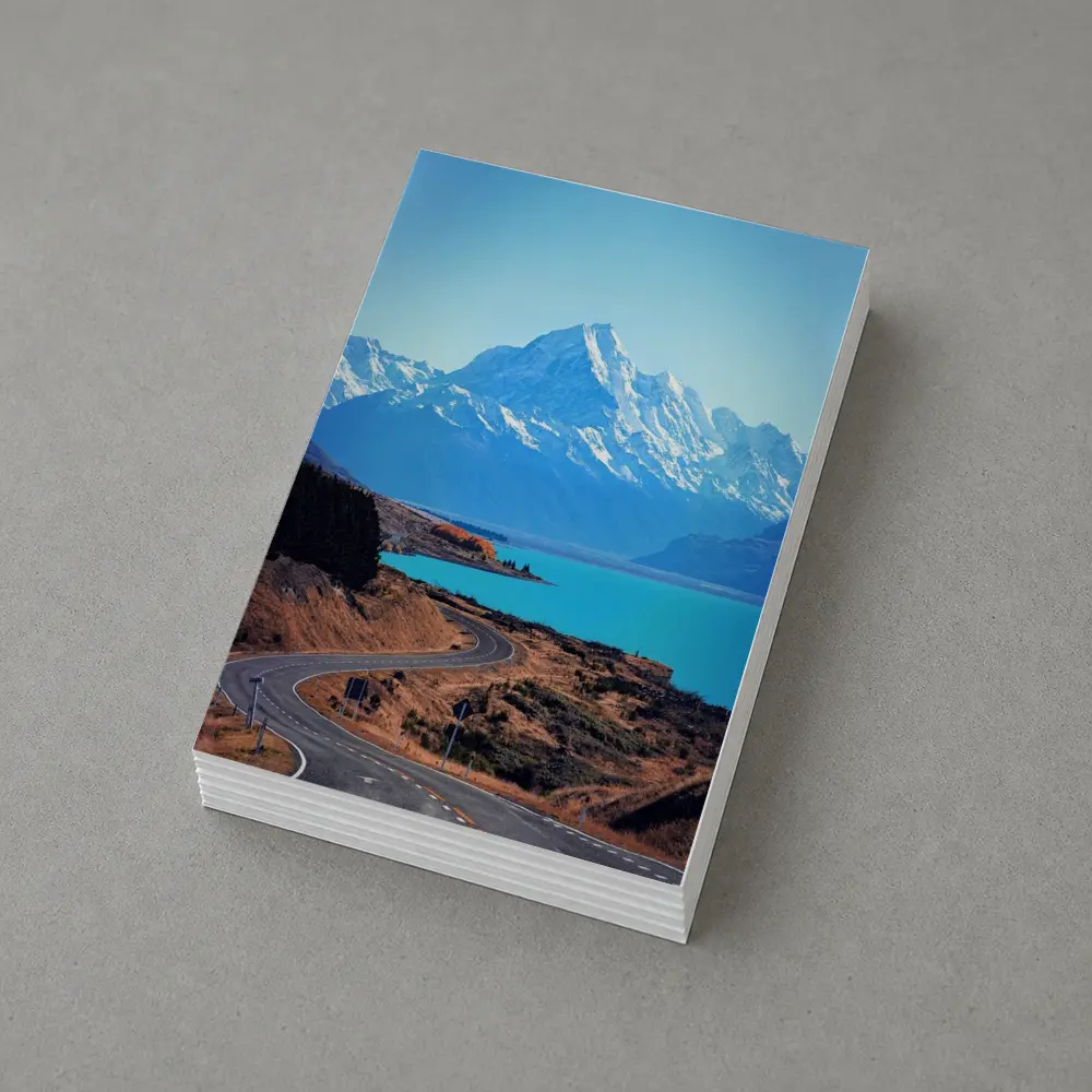 Winding Road Mount Cook New Zealand – Postcards