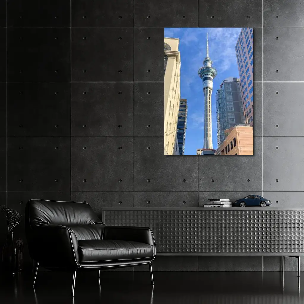 Auckland Sky Tower City Street View – Wall Art