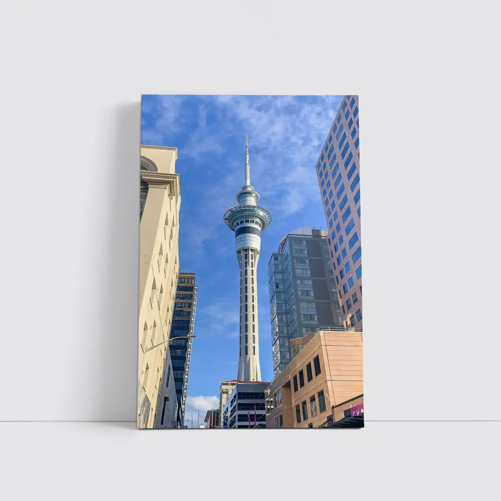 Auckland Sky Tower City Street View – Wall Art