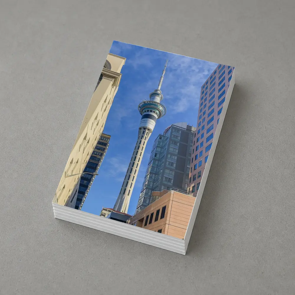 Auckland Sky Tower City Street View – Postcards