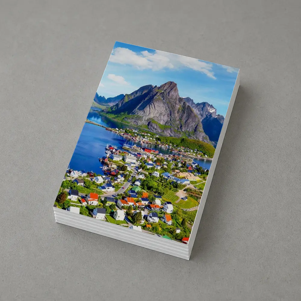 Reine Lofoten Norway Coastal Village Mountain – Postcards