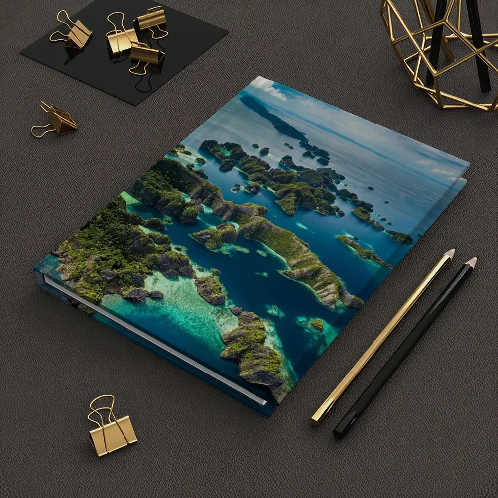 Raja Ampat Islands Aerial Ocean View – Notebooks