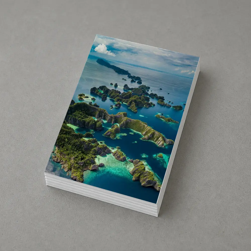 Raja Ampat Islands Aerial Ocean View – Postcards