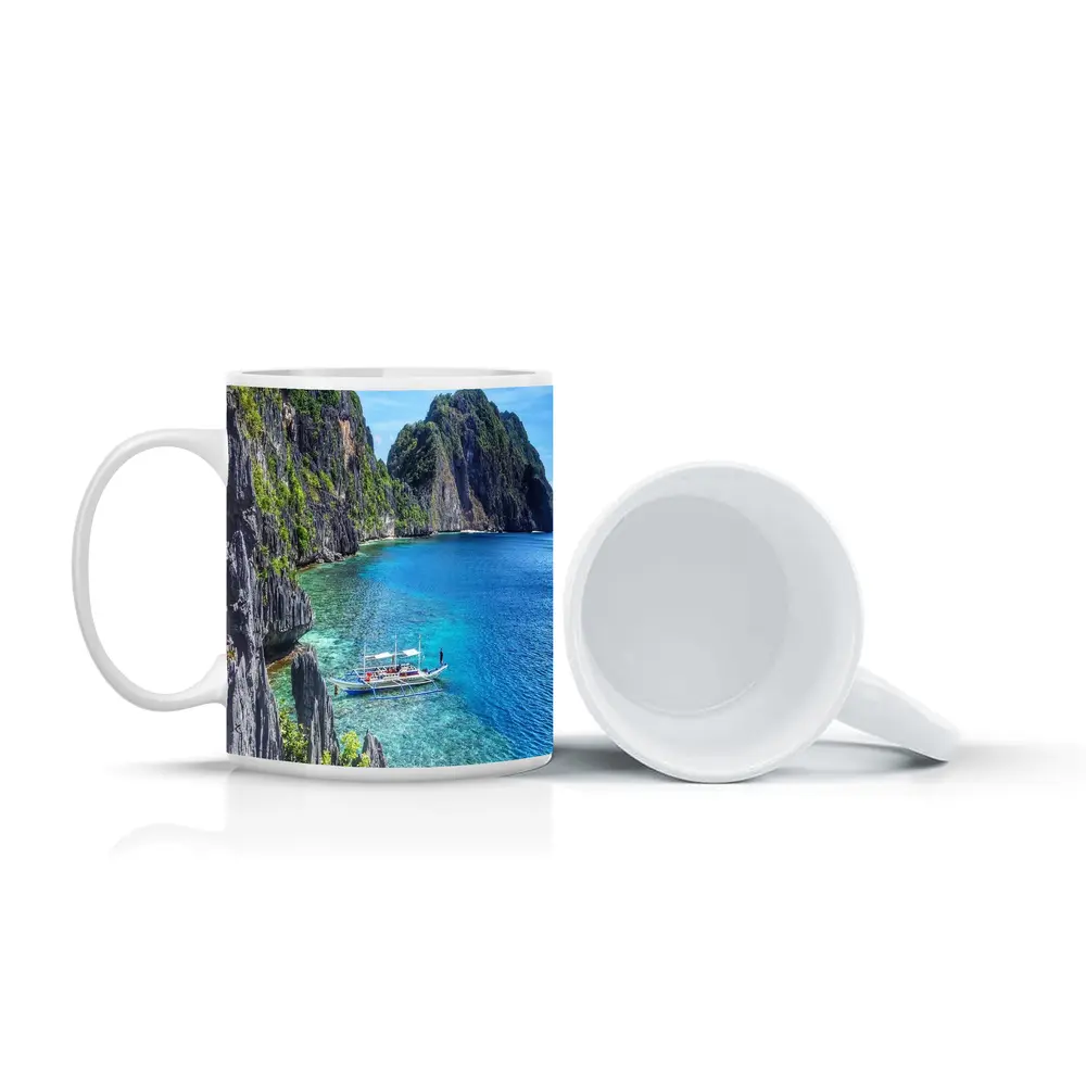 El Nido Palawan Crystal Blue Lagoon Cliffs – Mugs