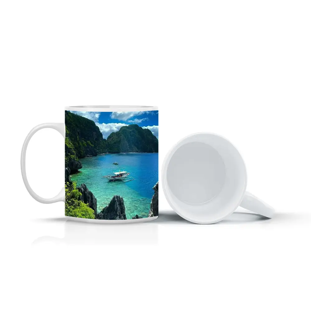 El Nido Philippines Turquoise Bay Limestone Cliffs – Mugs