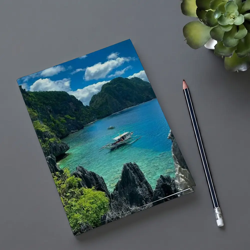 El Nido Philippines Turquoise Bay Limestone Cliffs – Notebooks