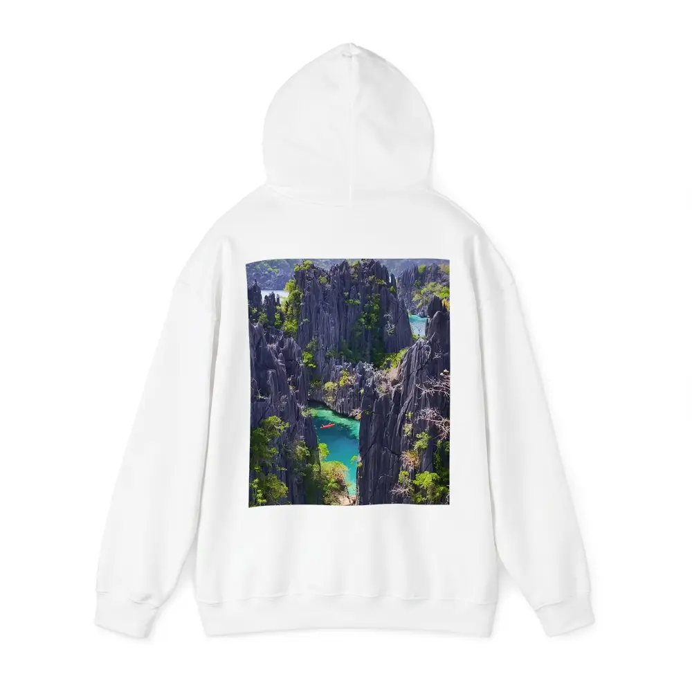 Coron Lagoon Limestone Cliffs Turquoise Water – Hoodies