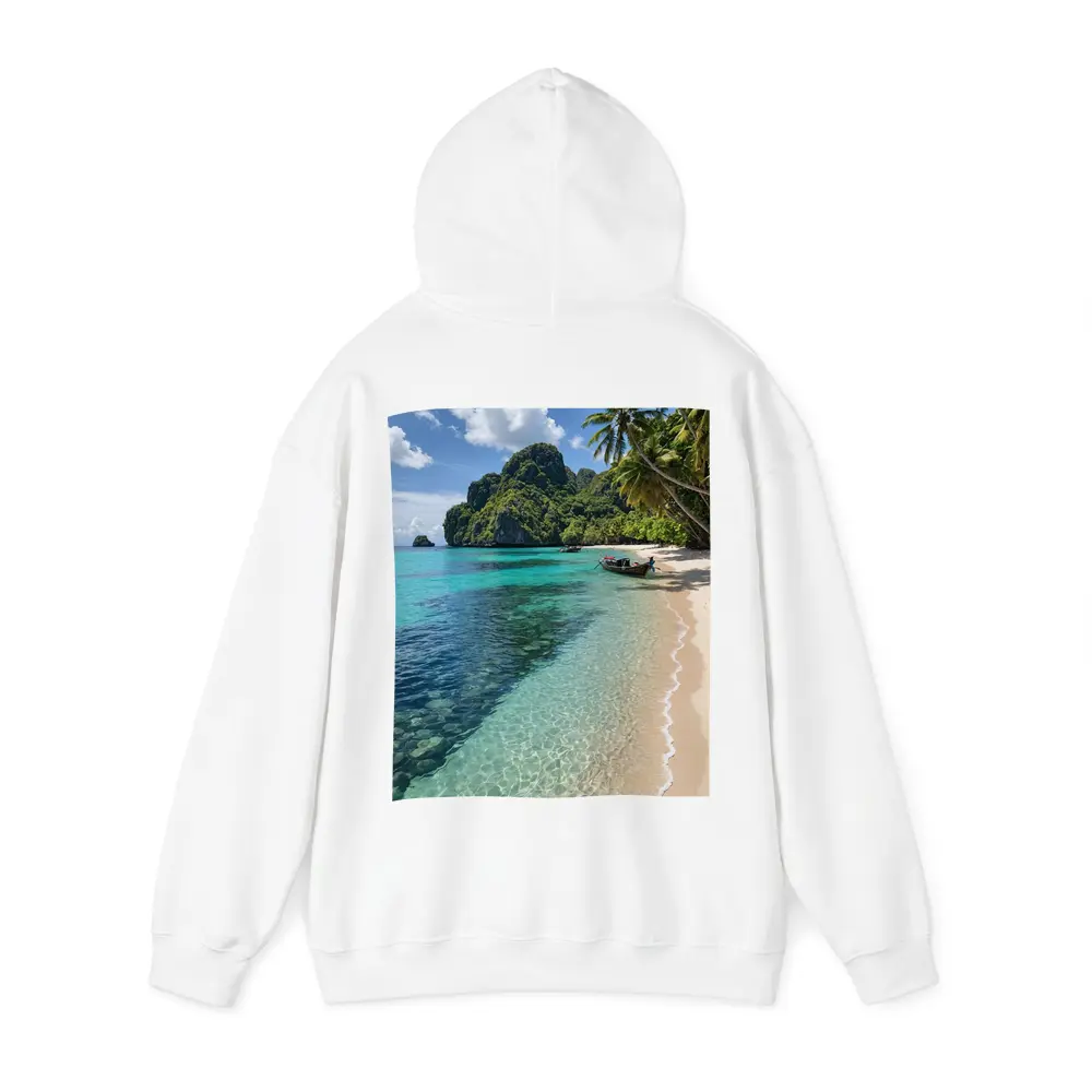 Thailand Tropical Beach Clear Turquoise Water – Hoodies