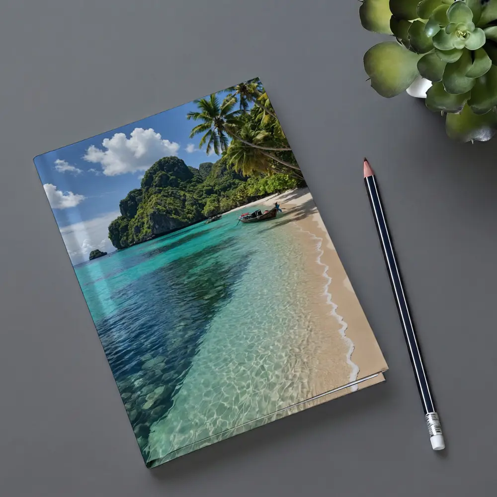 Thailand Tropical Beach Clear Turquoise Water – Notebooks