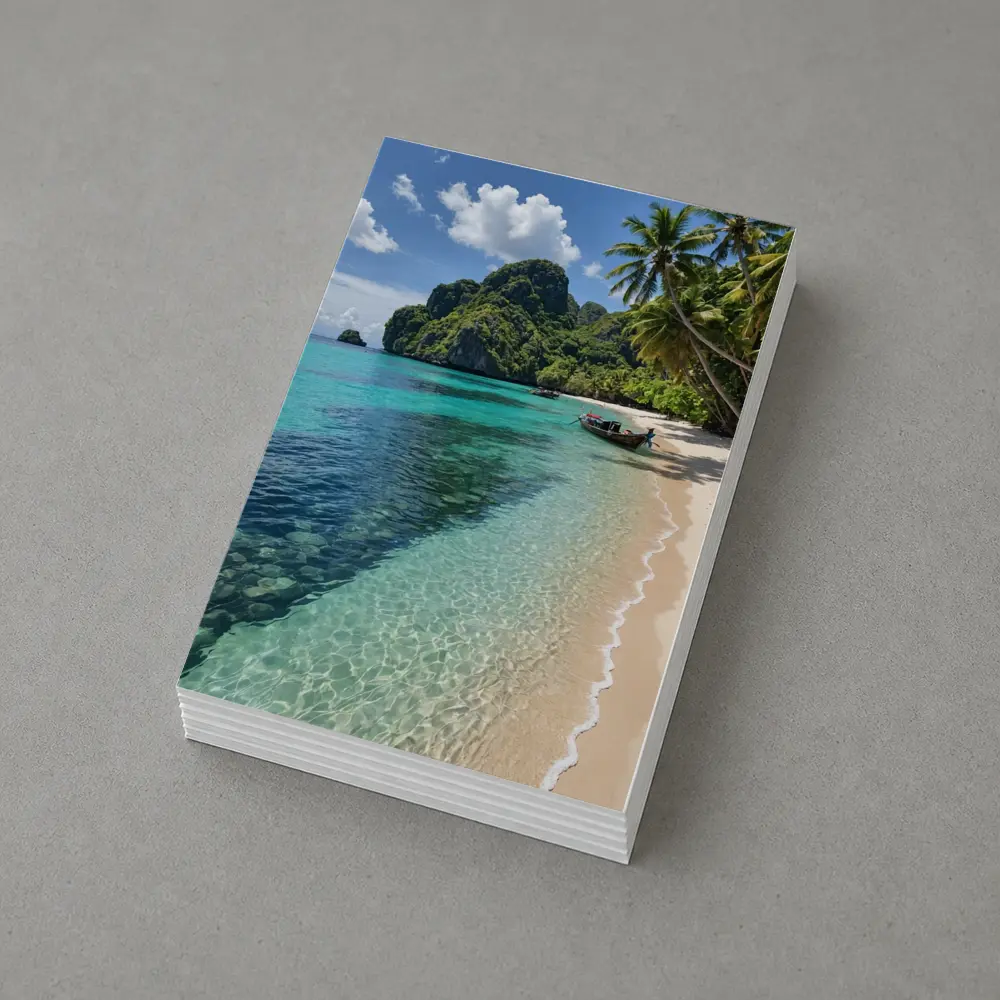 Thailand Tropical Beach Clear Turquoise Water – Postcards