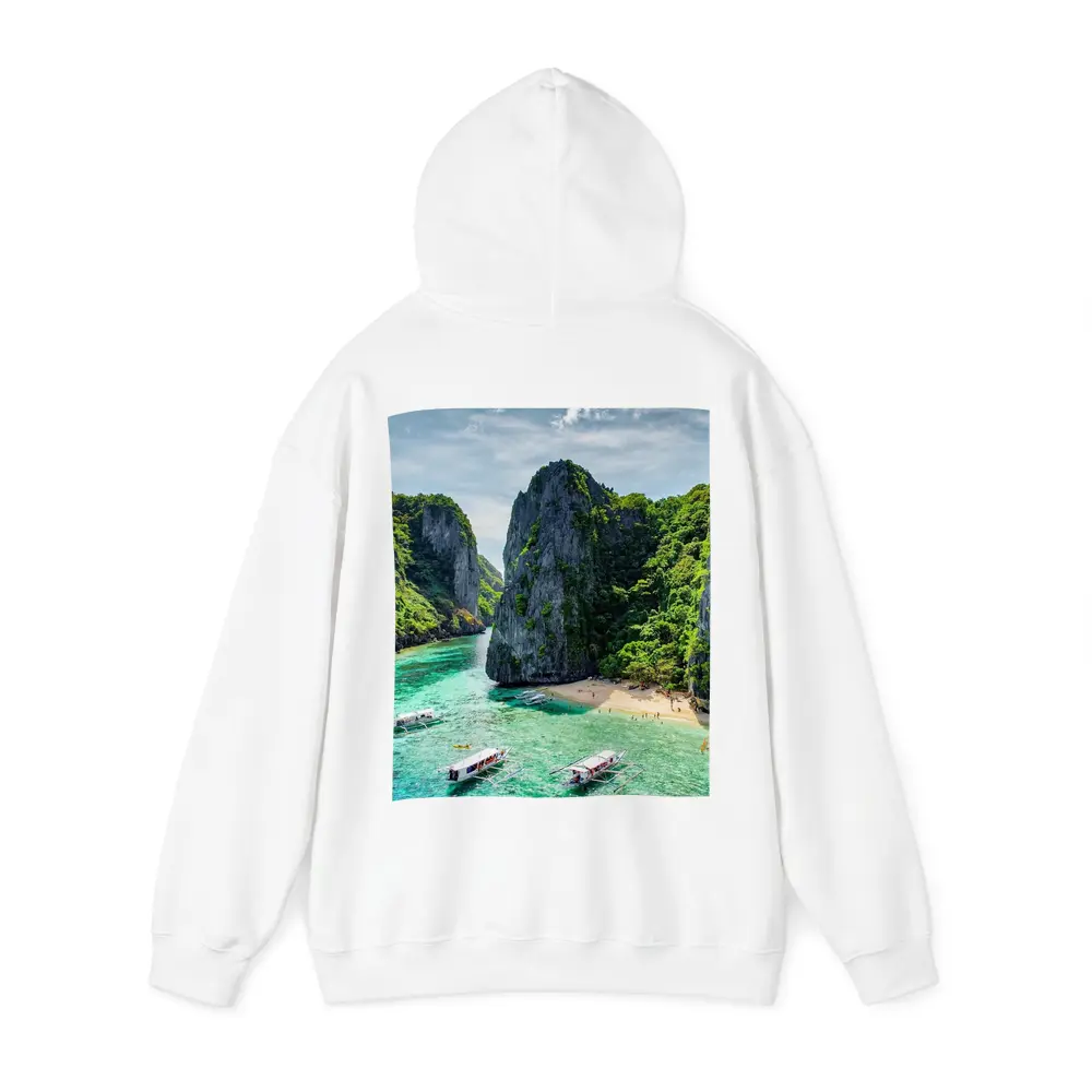 El Nido Palawan Turquoise Lagoon Limestone Cliffs – Hoodies