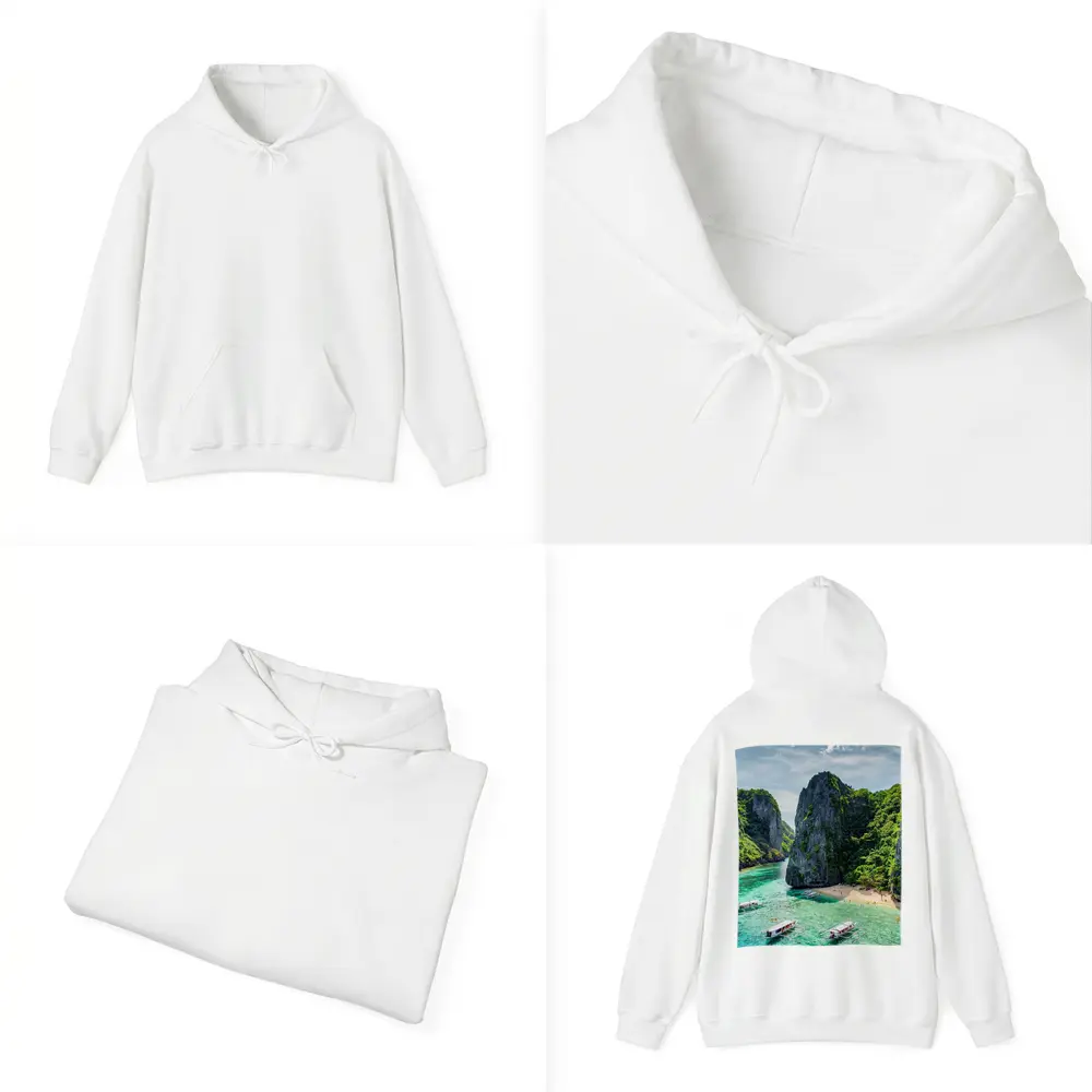 El Nido Palawan Turquoise Lagoon Limestone Cliffs – Hoodies