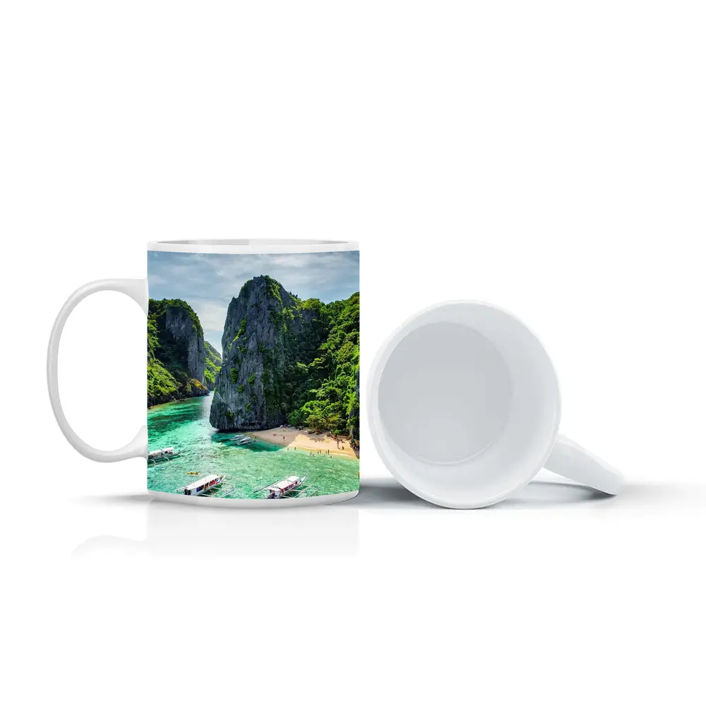 El Nido Palawan Turquoise Lagoon Limestone Cliffs – Mugs