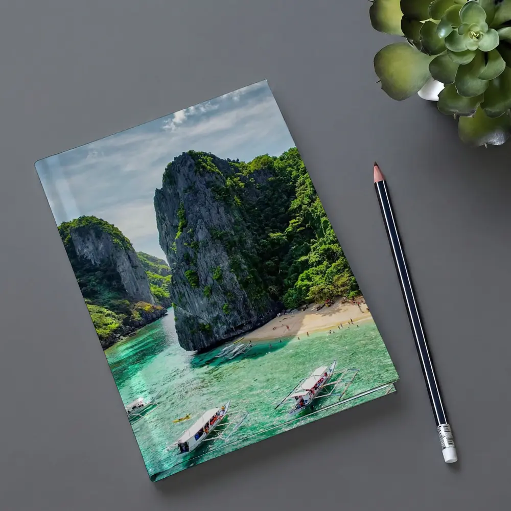 El Nido Palawan Turquoise Lagoon Limestone Cliffs – Notebooks