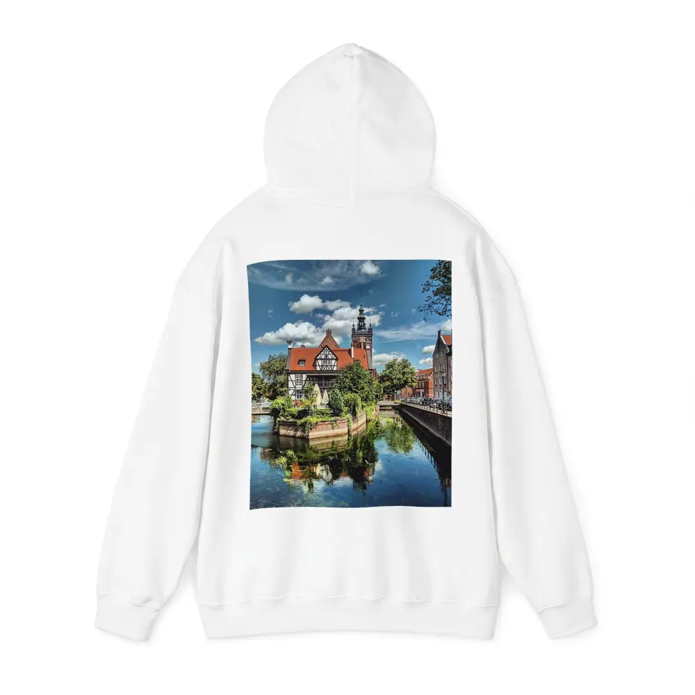 Gdansk Poland Canal Old Town Architecture – Hoodies
