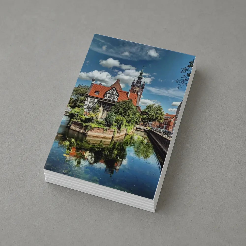 Gdansk Poland Canal Old Town Architecture – Postcards